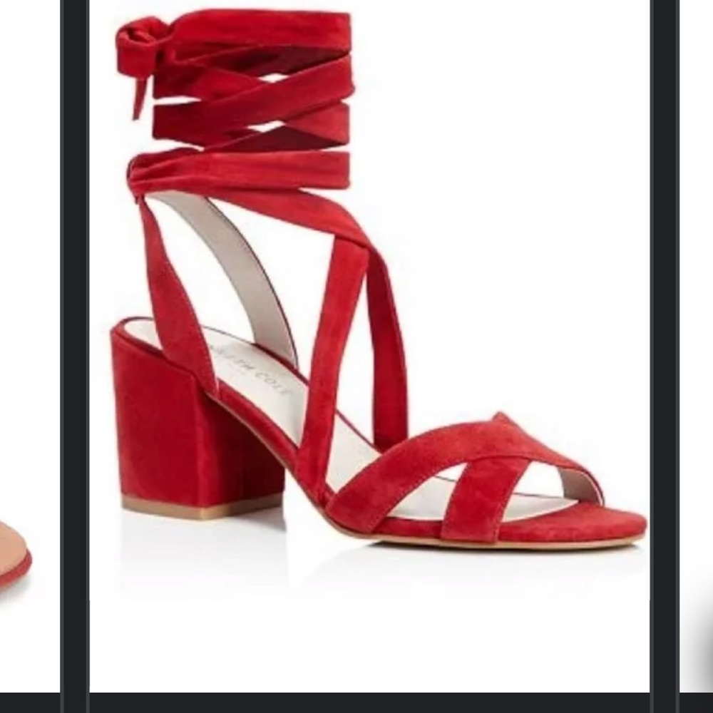Kenneth Cole New York red sandal